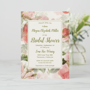 Painted Vintage Invitation
