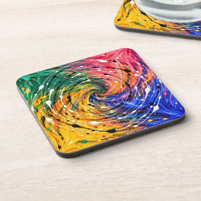 Painted Vortex Coaster (Left Side)