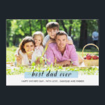Painted washi tape father's day Card<br><div class="desc">A father's day card featuring single photo and simple typography</div>
