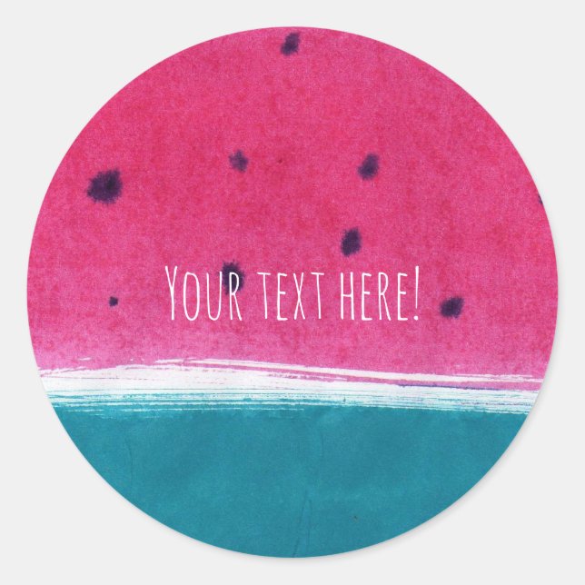 Painted Watermelon stickers (Front)