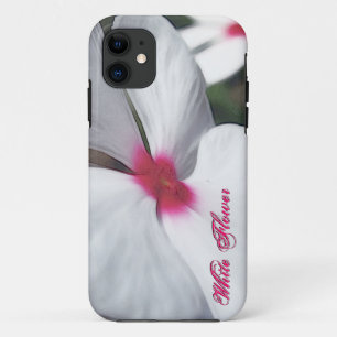 Painted White Flower with Pink Centre Case-Mate iPhone Case