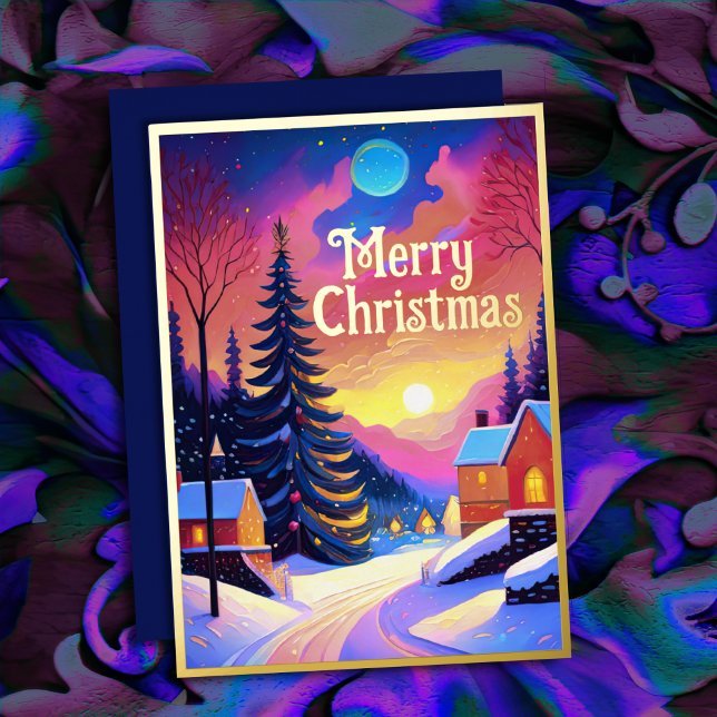 Painted Winter Scenery Christmas (Creator Uploaded)