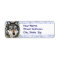 Painted Wolf Address Labels