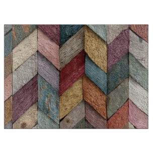 Painted Wood Cutting Board