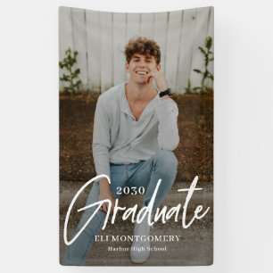 Painted Word EDITABLE COLOR Graduation Banner