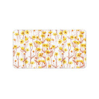 Painted Yellow Daisies