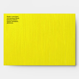 Painted Yellow Envelopes