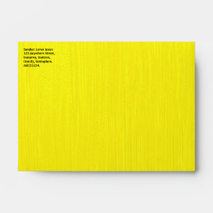 Painted Yellow Envelopes
