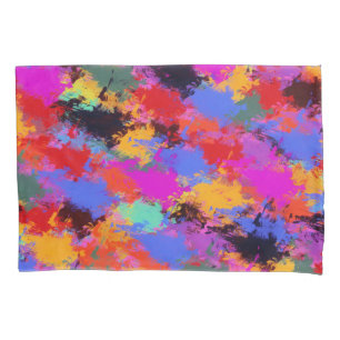 Painted Zebra Pillowcase