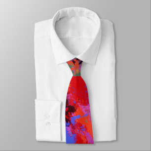 Painted Zebra Tie