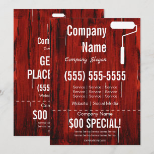 Painter 5x7 Flyer Invitation