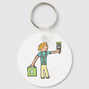 Painter And Decorator Key Ring