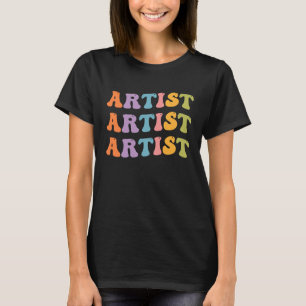 Painter Artis  Artwork Graphic  Designer T-Shirt