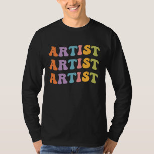 Painter Artis  Artwork Graphic  Designer T-Shirt