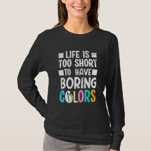 Painter Artist Craftman Mixing Board Painting Brus T-Shirt