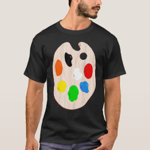 Painter Artist Paint Palette Costume  Halloween T-Shirt