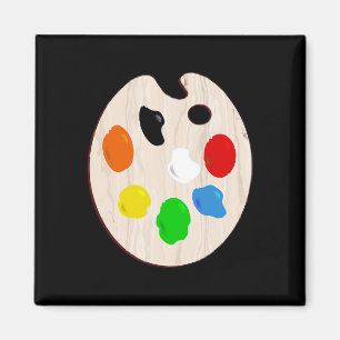 Painter Artist Paint Palette Halloween Costume Magnet