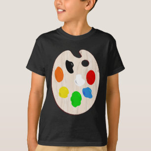 Painter Artist Paint Palette Halloween Costume  T-Shirt