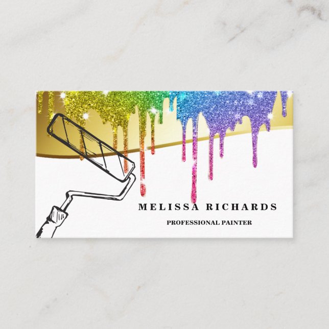 Painter Business Card (Front)