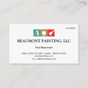 Painter Business Card