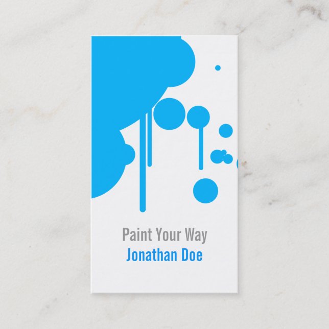 Painter Business Card (Front)