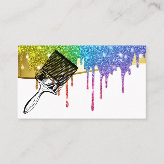 Painter Business Card (Front)