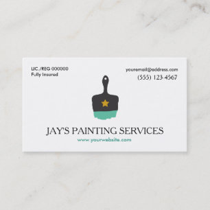 Painter, Business Card