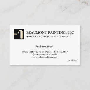 Painter Business Card