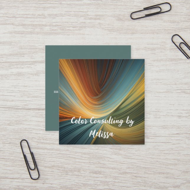 Painter Business Card (Front/Back In Situ)