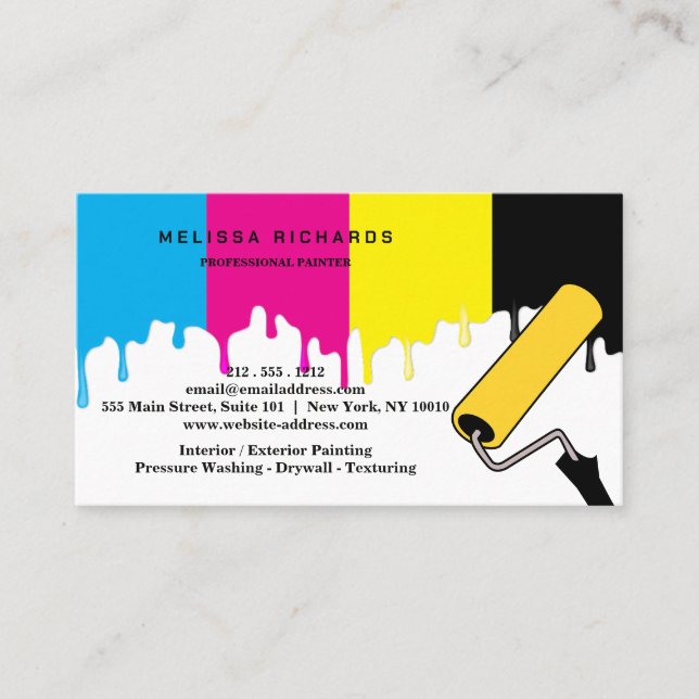 Painter Business Card (Front)