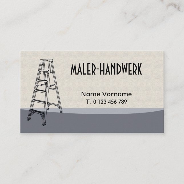 painter business card (Front)