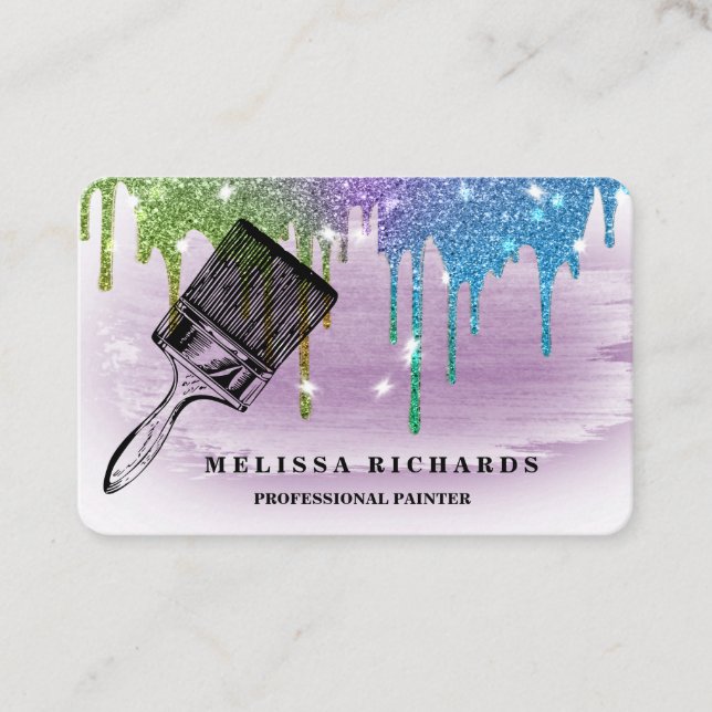 Painter Business Card (Front)