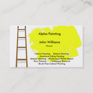 Painter Business Card
