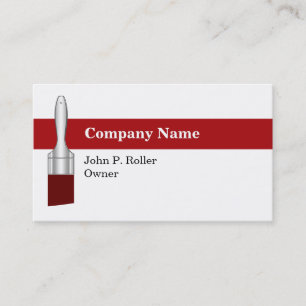 Painter Business Cards