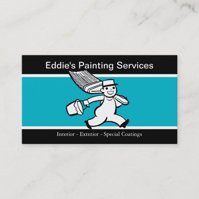 Painter Business Cards (Front)