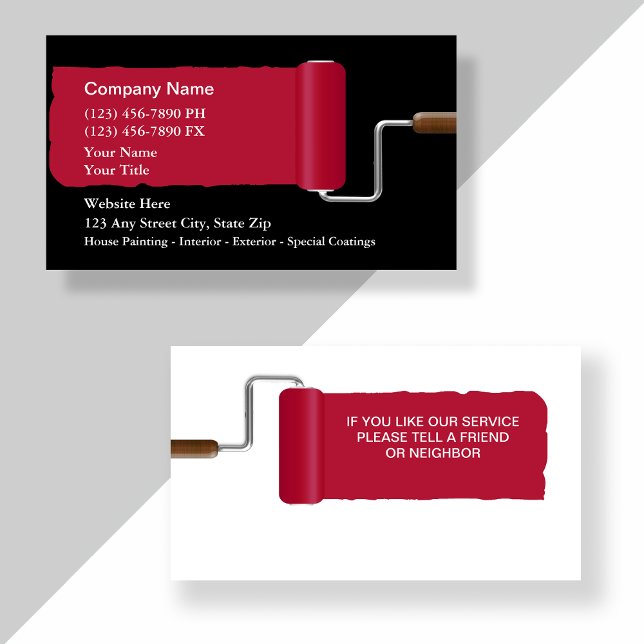 Painter Business Cards (Creator Uploaded)