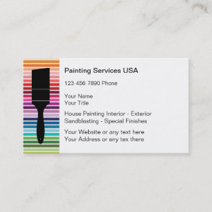 Painter Business Cards