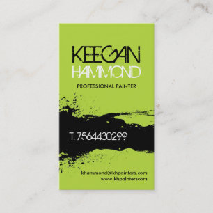 Painter Business Cards