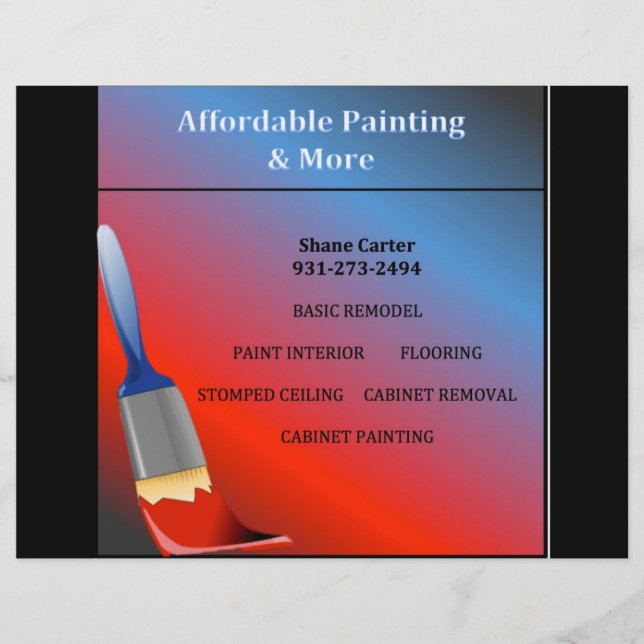 Painter Flyer (Front)