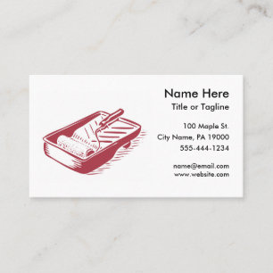 Painter Handyman Business Card