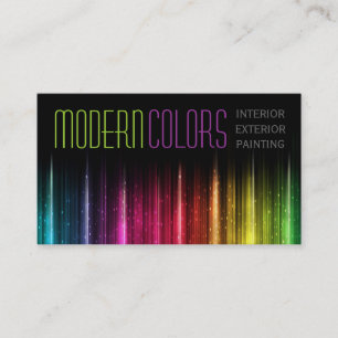 Painter, Painting, Art, Construction, Colours Business Card