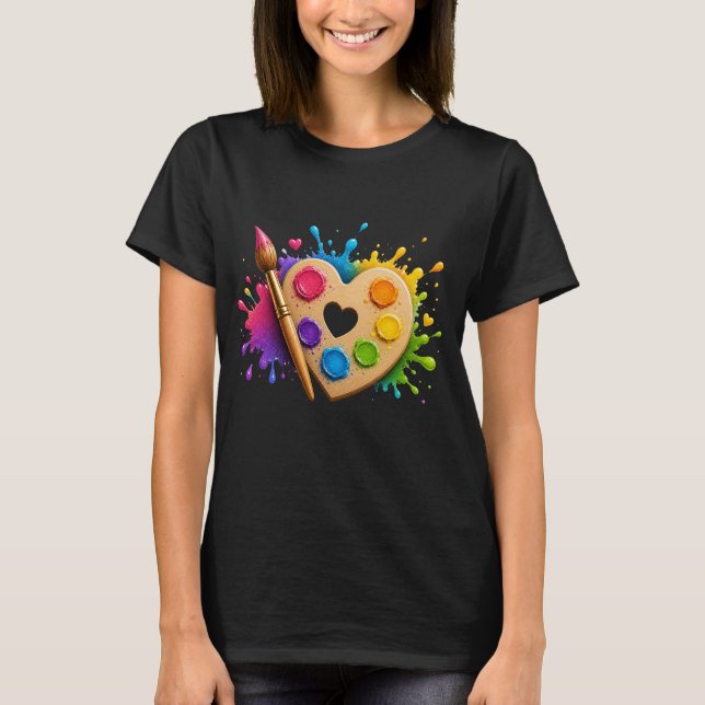 painter painting  Artist T-Shirt (Front)