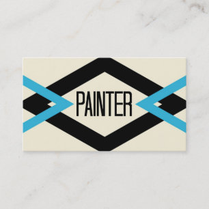 Painter Trendy Business Card