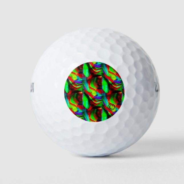 Painterly Golf Balls (Front)