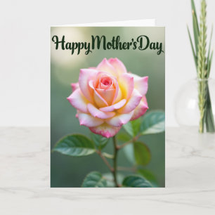 Painterly Rose Sweet Day Card