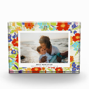 Painterly Wildflower Frame Mother's Day Gift Photo