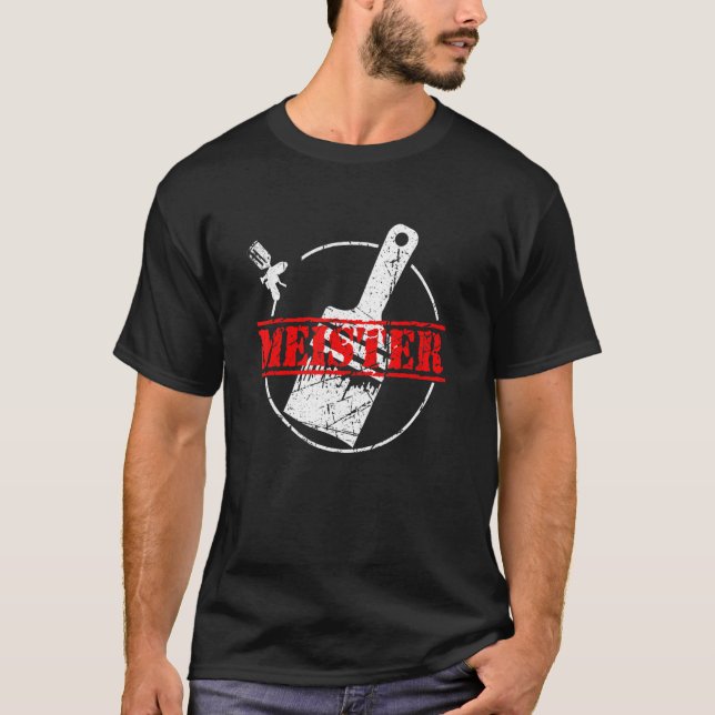 Paintermeister Master Painter and Lacquer Exam T-Shirt (Front)