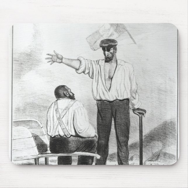 Painters at the National Workshops Mouse Pad (Front)