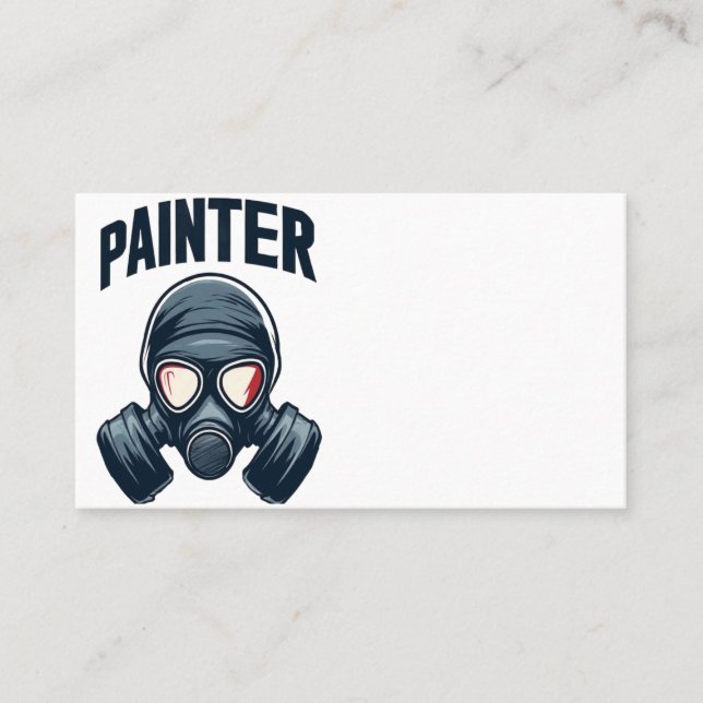 Painters  business card (Front)