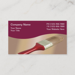 Painters Business Cards